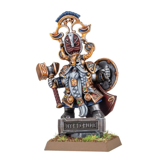 Warhammer The Old World: Dwarfen Holds - Dwarf King With Oathstone