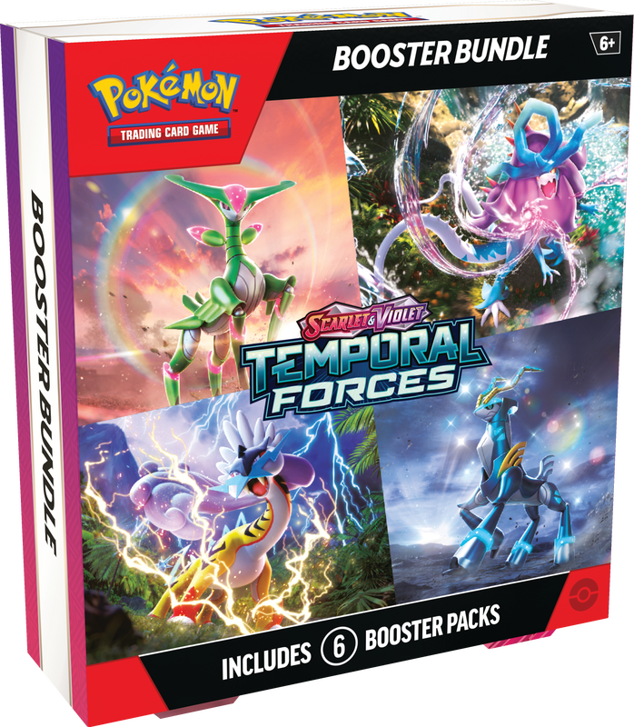 Pokémon SV5: Temporal Forces Booster Bundle