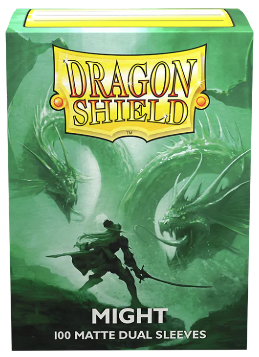 Sleeves: Dragon Shield Dual Matte Might (100)