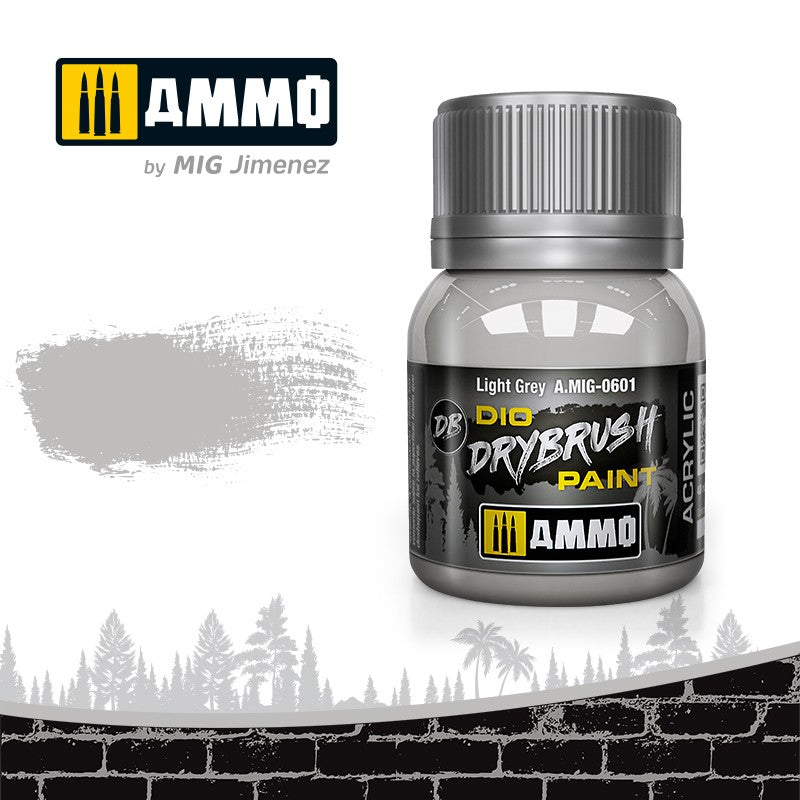 Ammo Mig Dio Drybrush Acrylic Paint 40ml