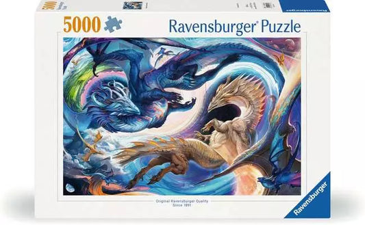 Dragon at Day and Night- 5000pc puzzle