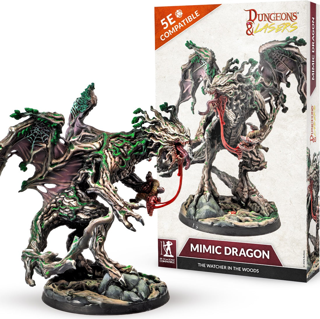 Dungeons and Lasers Deuslair: Mimic Dragon