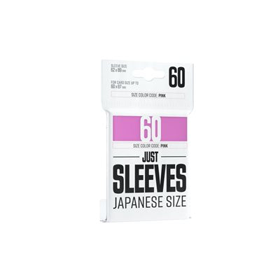 Just Sleeves: Japanese Size Pink Sleeves (60)