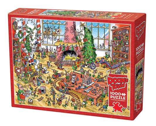 DoodleTown: Elves at Work - 1000 Piece