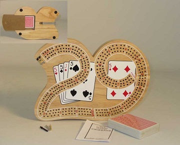 Cribbage "29" Board Wood