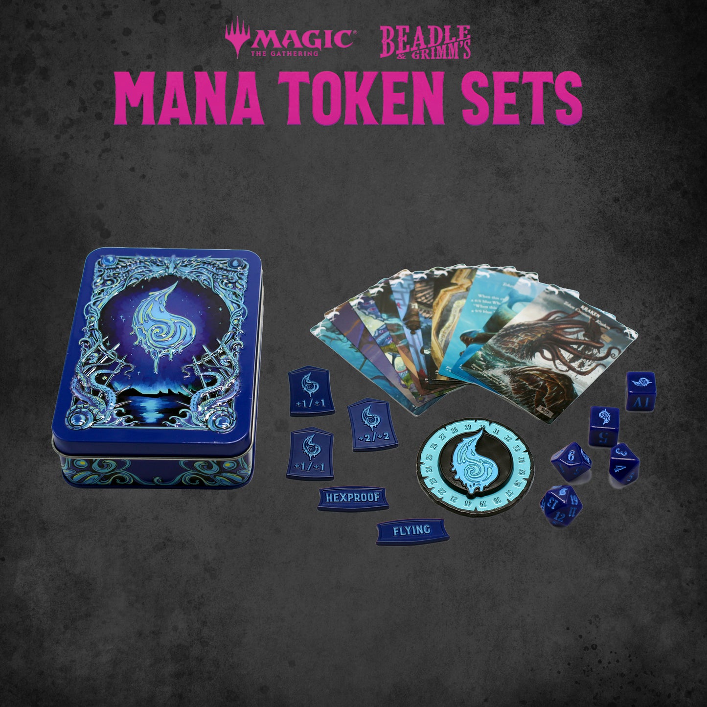 Beadle & Grimm’s Mana Token Set - Blue