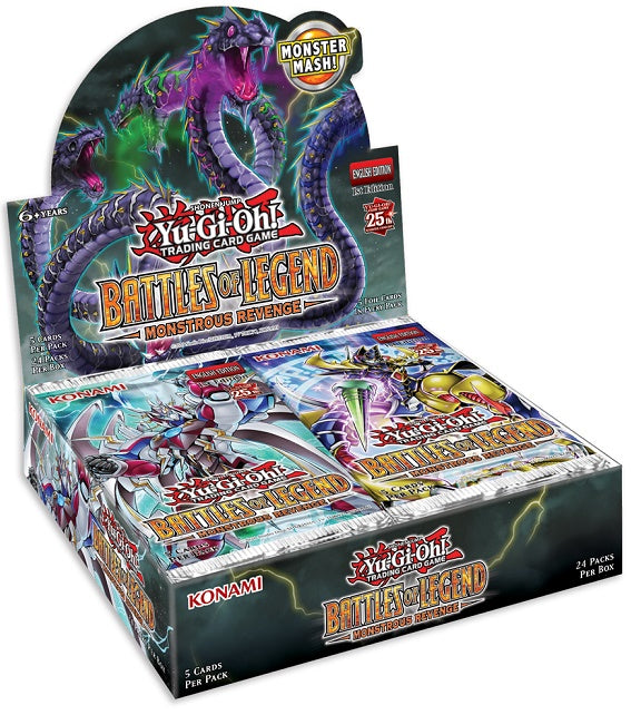 YuGiOh: Battles of Legend- Monstrous Revenge Booster Box