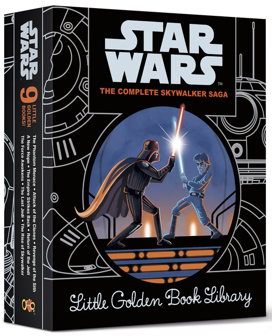 The Star Wars Complete Skywalker Saga: Little Golden Book