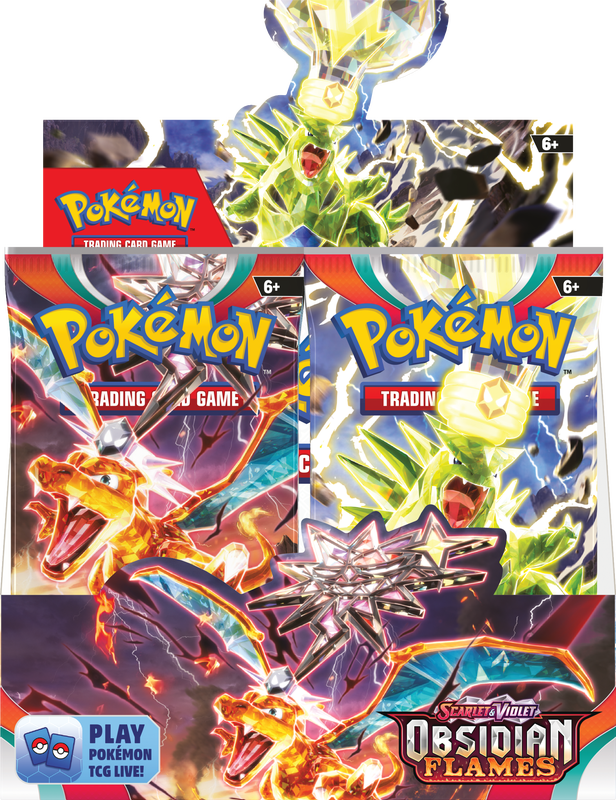 Pokémon Scarlet & Violet Obsidian Flames Booster Box