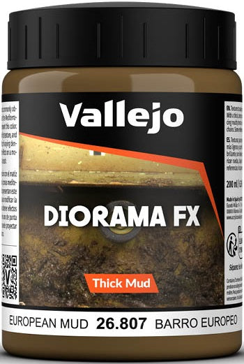 Vallejo: Diorama Textures: European Earth (200ml)