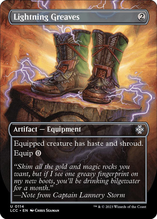 Lightning Greaves (Foil)