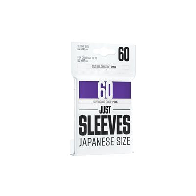 Just Sleeves: Japanese Size Purple Sleeves (60)