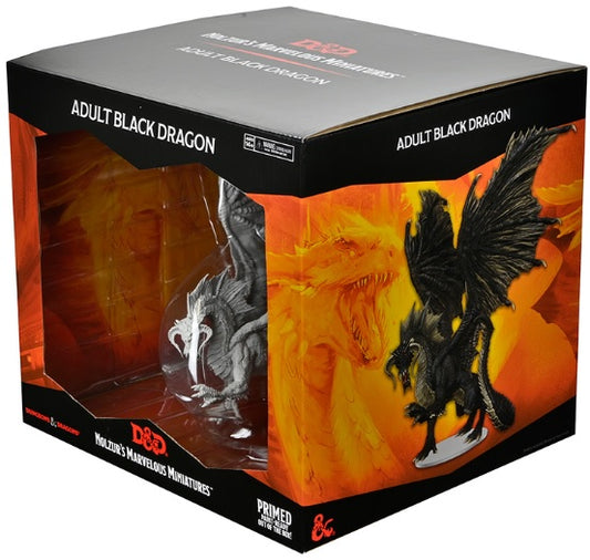 D&D Unpainted Minis Adult Black Dragon