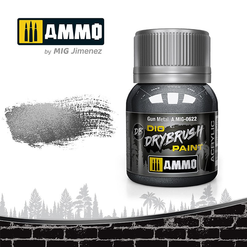 Ammo Mig Dio Drybrush Acrylic Paint 40ml