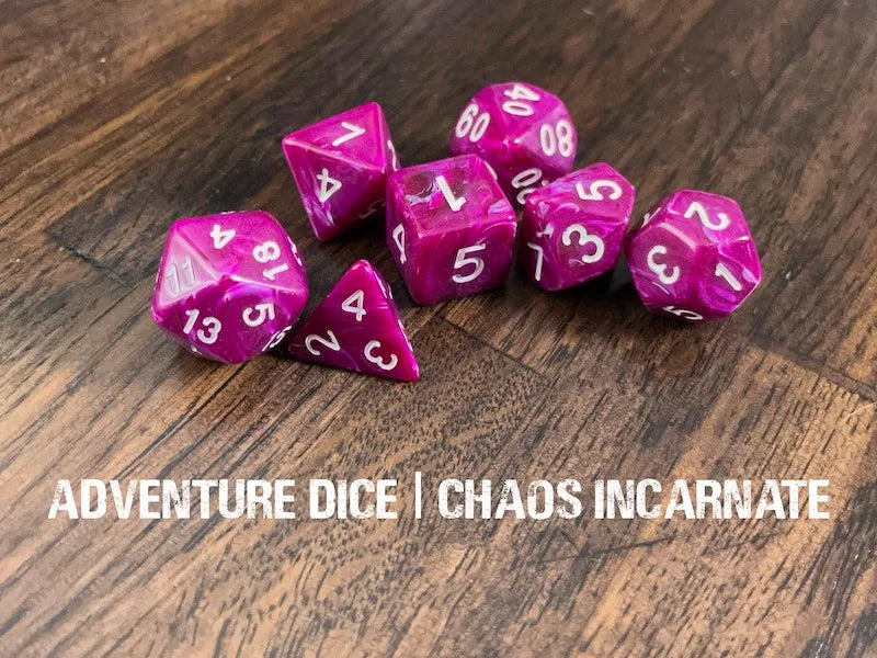 Chaos Incarnate Dice Set