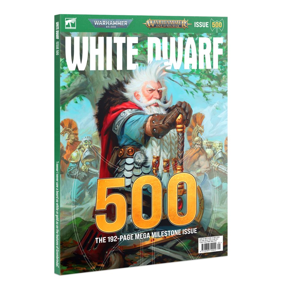 White Dwarf Magazine: 500 - Milestone Issue