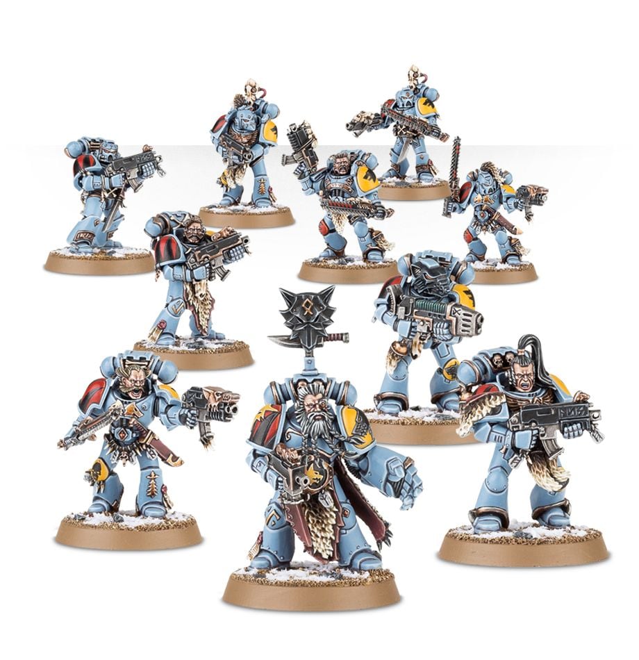 Space Wolves- Grey Hunters