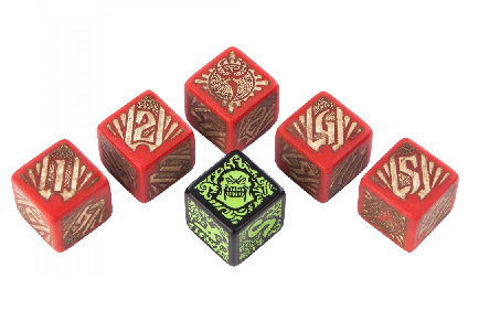 Hordes Dice Set: Skorne Faction