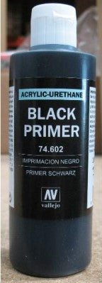 Vallejo: Surface Primer Black (200ml)