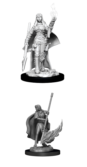 PF Unpainted Miniatures Wave 11: Female Human Oracle (Magic User)