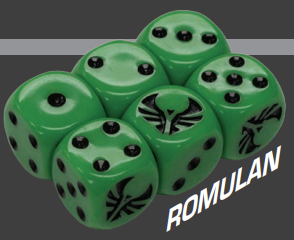 Star Trek Away Missions Faction Dice: Romulan