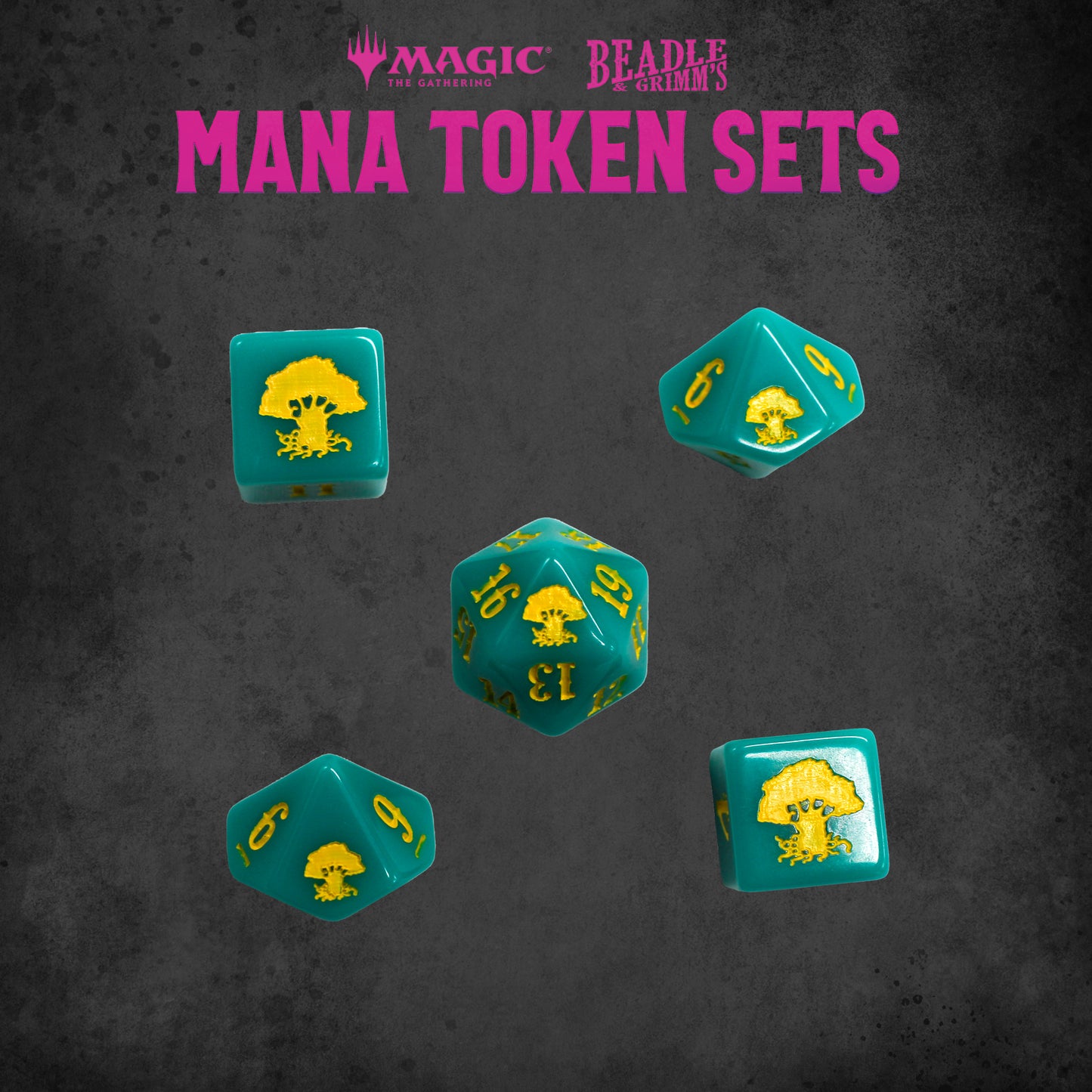 Beadle & Grimm’s Mana Token Set - Green