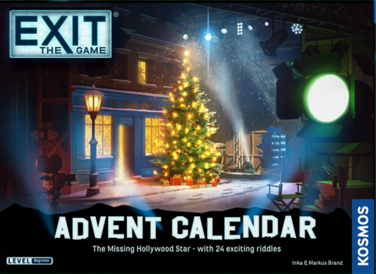 Exit: The Game – Advent Calendar: The Missing Hollywood Star - With 24 exciting riddles