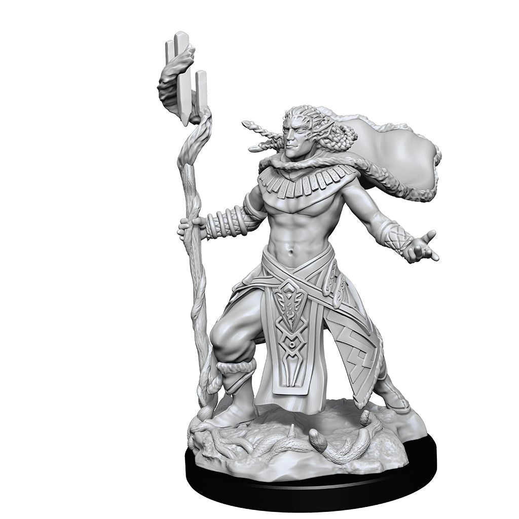 MTG Unpainted Minis: Wave 2: Elf Fighter/ Elf Cleric