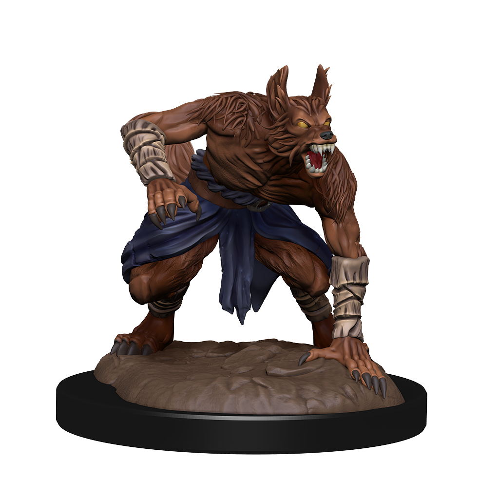 D&D Unpainted Minis: Wave 14: Jackalwere and Jackal