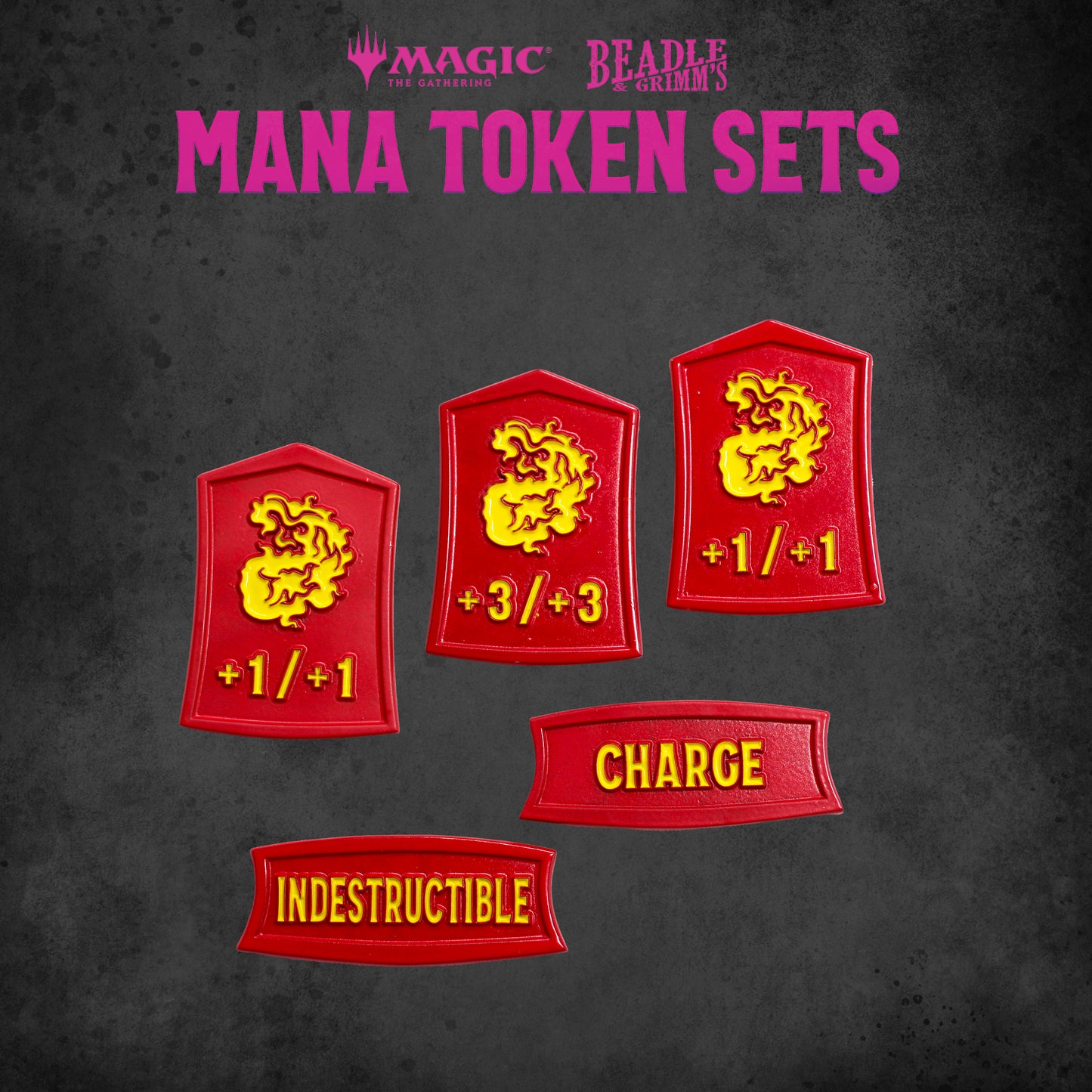 Beadle & Grimm’s Mana Token Set - Red