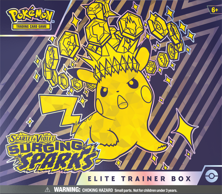 Pokémon SV8: Surging Sparks Elite Trainer Box