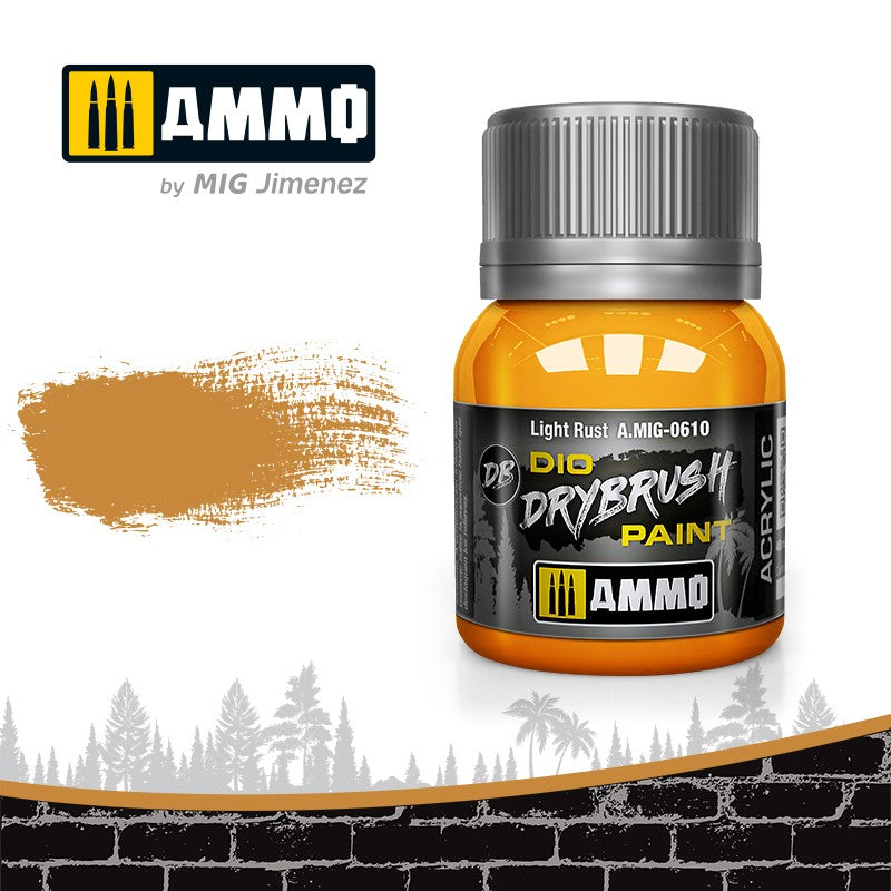 Ammo Mig Dio Drybrush Acrylic Paint 40ml