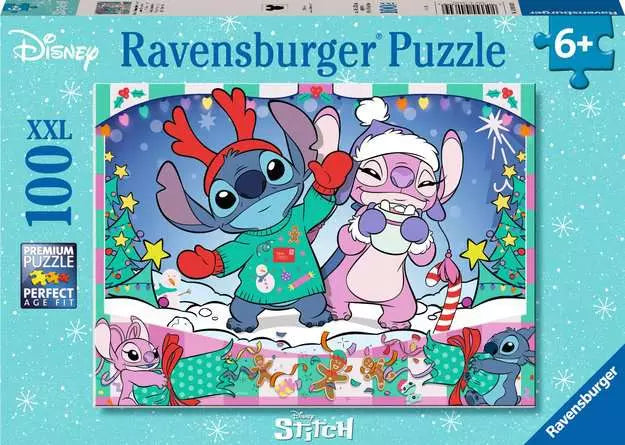 Disney Stitch Christmas - 100pc puzzle XXL