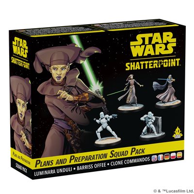 Star Wars Shatterpoint: Plans and Preparation: General Luminara Unduli Squad Pack