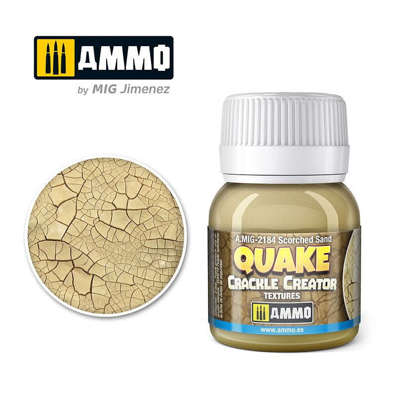 Ammo Mig Quake Crackle Creator Textures- Scorched Sand