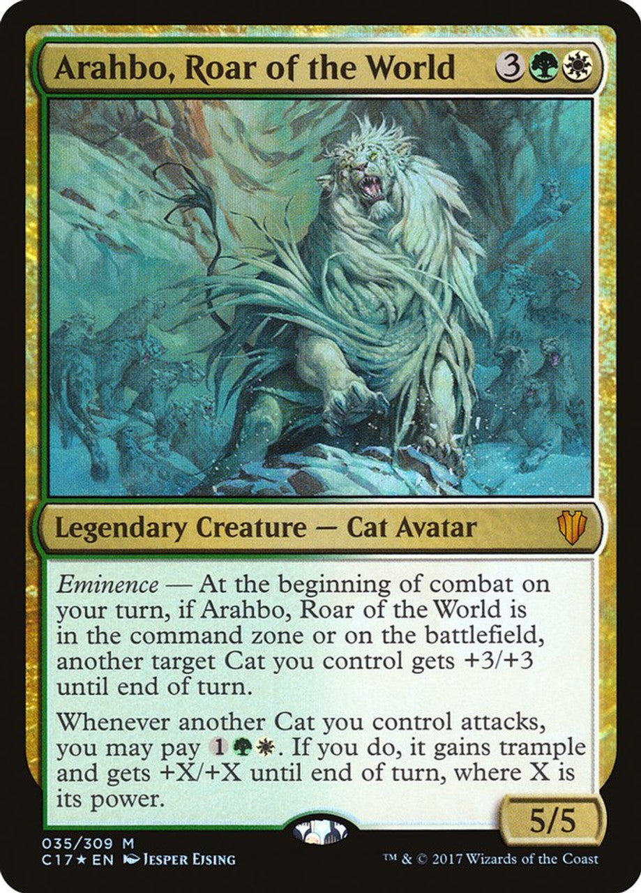 Arahbo, Roar of the World (Foil)