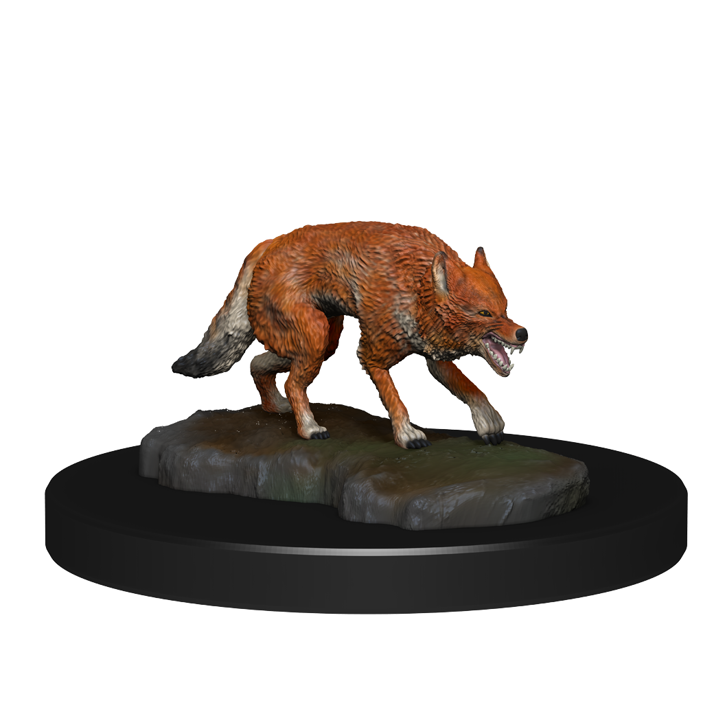 D&D Unpainted Minis: Wave 14: Jackalwere and Jackal