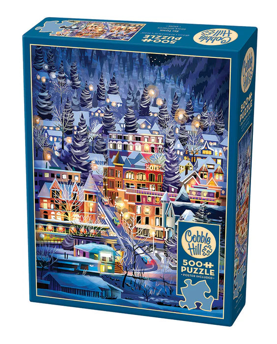 Ski Town - 500pc