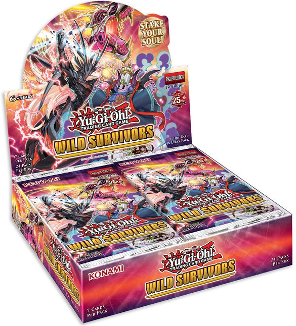 YuGiOh: Wild Survivors Booster Box