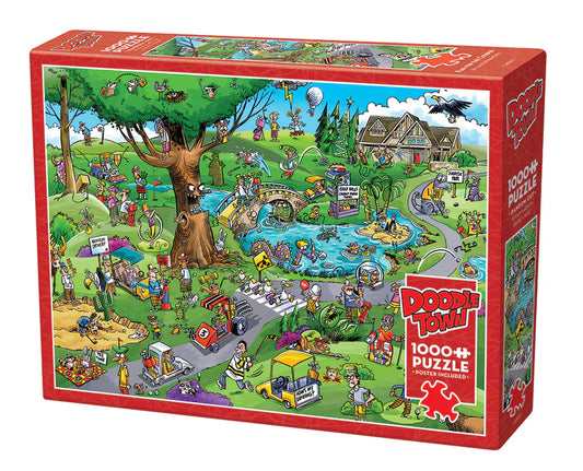 DoodleTown: Par for the Course - 1000 Piece