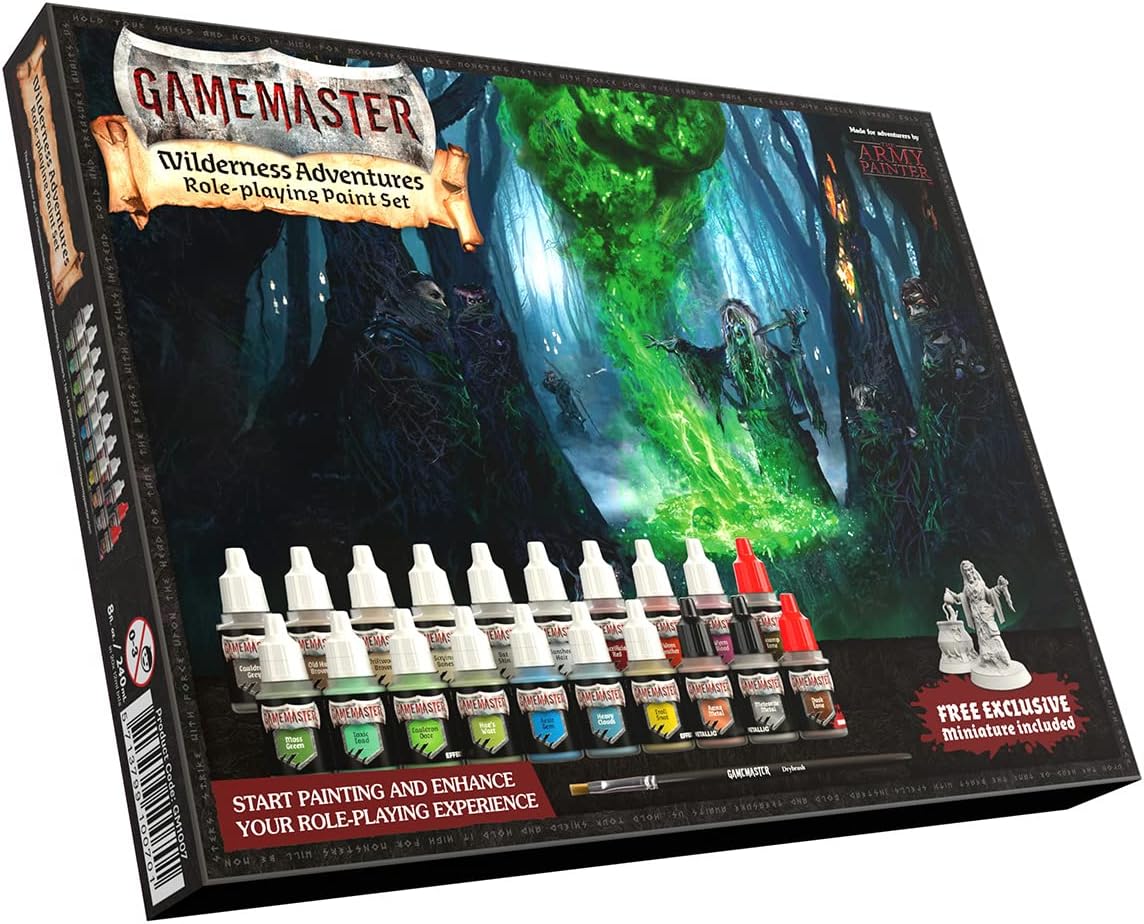 Gamemaster Wilderness Adventures  Role-Playing Paint Set