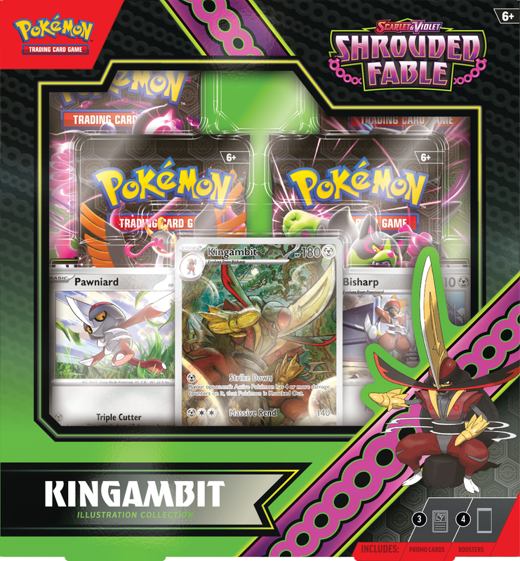 Pokémon SV6.5 Shrouded Fable- Kingambit Illustration Collection