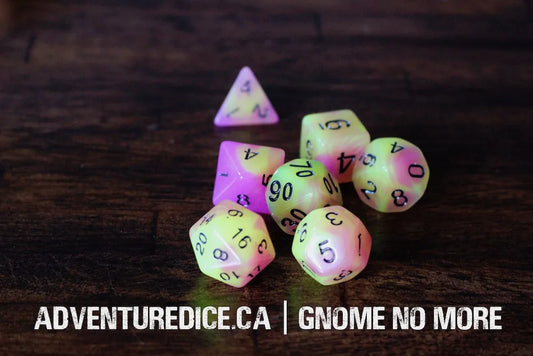 Gnome No More Dice Set