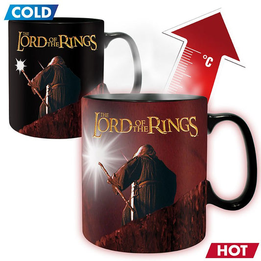 Lord of the Rings Mug: Heat Change 460mL - You Shall Not Pass