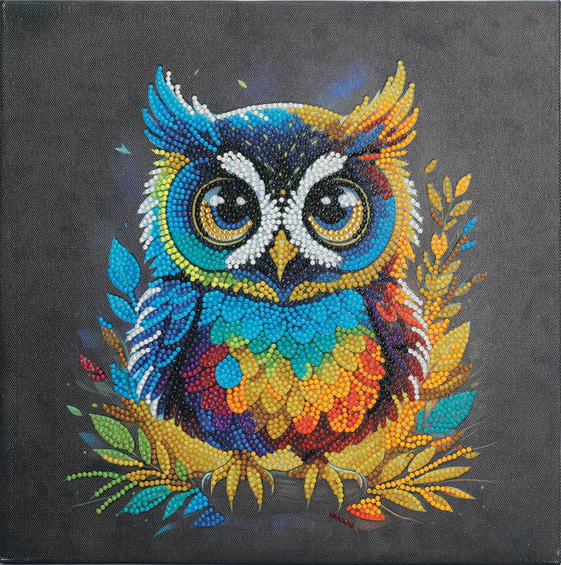 Crystal Art Kit (Medium)- Owl