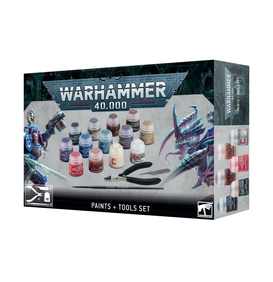 Warhammer 40,000: Paints and Tools set