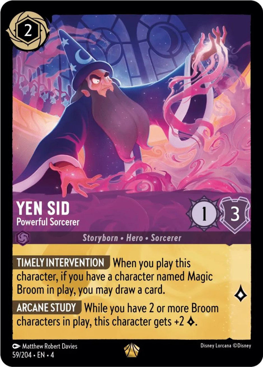 Yen Sid, Powerful Sorcerer (Cold Foil)