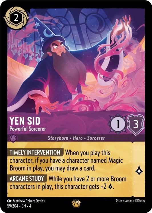 Yen Sid, Powerful Sorcerer (Cold Foil)