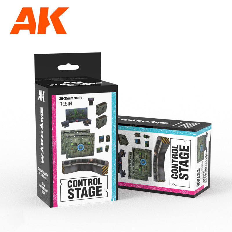 AK Interactive Control Stage Wargame Set