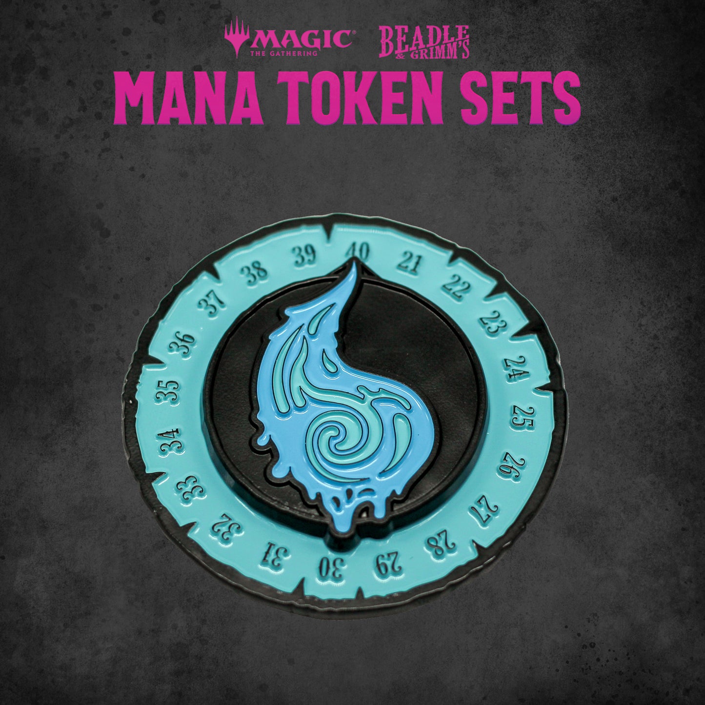 Beadle & Grimm’s Mana Token Set - Blue